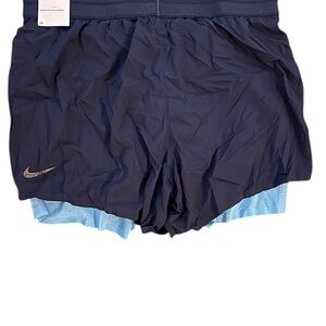 Nike Dark Blue Yoga Shorts